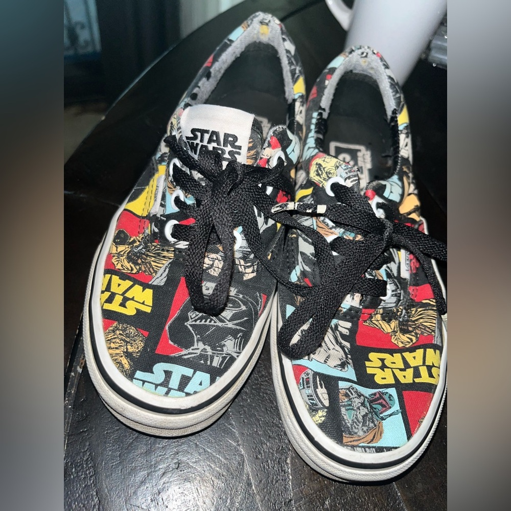 Star Wars vans, limited edition
Women’s 6 or men’s 4.5